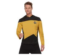 Star Trek El Siguiente Generación Operations Uniforme Disfraz Adultos Piojos