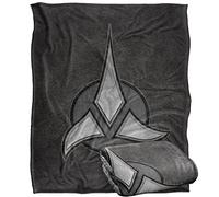 Star Trek Klingon Empire - Manta Supersuave de Tacto Sedoso (152 x 127 cm)