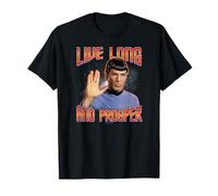 Star Trek Live Long And Prosper Camiseta
