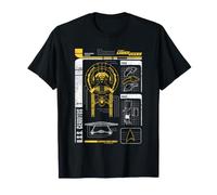Star Trek Lower Decks U.S.S Cerritos Starship Schematic Camiseta