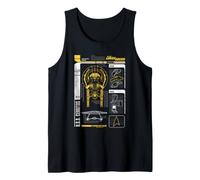 Star Trek Lower Decks U.S.S Cerritos Starship Schematic Camiseta sin Mangas