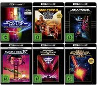 Star Trek Movies 1-6 im Set - 4K Ultra HD Blu-ray + Blu-ray inkl.Teil 1 The Director's Edition (4K Ultra HD)