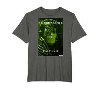 Star Trek Next Generation Borg Resistance Graphic Camiseta Camiseta