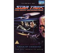 Star Trek NG Movie 6 - Chain Of Command [Reino Unido] [VHS]
