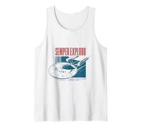 Star Trek oficial - Semper Exploro Camiseta sin Mangas