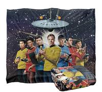 Star Trek Original Crew Manta súper Suave con Tacto Sedoso - 152 x 127 cm