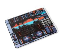 Star Trek: Picard LCARS Tabla de cortar de vidrio para cocinar, preparar comidas y servir | 16 x 12 pulgadas