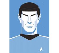 Star Trek - Spock - 50th Aniversario 60 x 80 cm Lienzo impresión, Multicolor