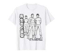 Star Trek Spock Kirk Bones Kanji Stance Camiseta