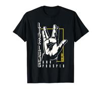 Star Trek Spock Live Long and Prosper Hand Camiseta