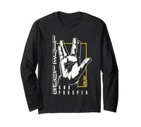 Star Trek Spock Live Long and Prosper Hand Manga Larga