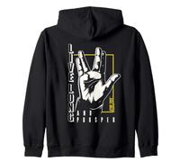 Star Trek Spock Live Long and Prosper Hand Sudadera con Capucha
