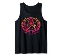 Star Trek Starfleet Command Logo Gradient Color Scheme Camiseta sin Mangas