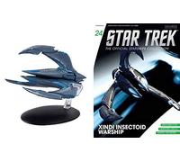 STAR TREK STARSHIPS FIGURINE COLLECTION MAGAZINE #24 XINDI INSECTOID STARSHI