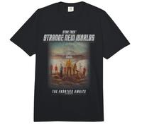 Star Trek Strange New Worlds Frontier Awaits Comfort Colors Adult Heavyweight T-Shirt