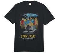 Star Trek The Animated Series Picard Portrait Poster Comfort Colors Adult Heavyweight T-Shirt