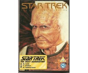 STAR TREK - THE COLLECTOR'S EDITION - TNG 26 - FAMILY, BROTHERS, SUDDENLY HUMAN - NEW & FACTORY SEALED - VERY HARD TO COME BY SEALED - RARE
