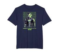 Star Trek: The Next Generation Resistance Is Futile Borg Camiseta, Hombre Tallas Grandes, Azul Marino, 5X Alto