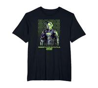 Star Trek: The Next Generation Resistance Is Futile Borg Camiseta, Hombre Tallas Grandes, Negro, 2X Alto