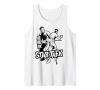 Star Trek: The Original Series Captain Kirk and Spock Kanji Camiseta sin Mangas