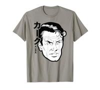 Star Trek: The Original Series Captain Kirk Comic Art Kanji Camiseta