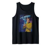 Star Trek The Original Series Kirk and Enterprise Poster Camiseta sin Mangas