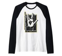 Star Trek: The Original Series Live Long and Prosper Vulcan Camiseta Manga Raglan