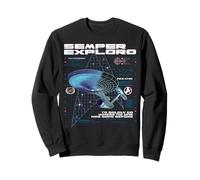 Star Trek: The Original Series NCC-1701 To Boldly Go Sudadera