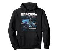 Star Trek: The Original Series NCC-1701 To Boldly Go Sudadera con Capucha