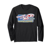 Star Trek: The Original Series NCC-1701 Warp Speed Retro Manga Larga