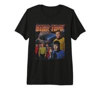 Star Trek The Original Series Retro Japanese Poster Camiseta Premium