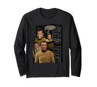 Star Trek The Original Series Retro Kirk Poster Manga Larga