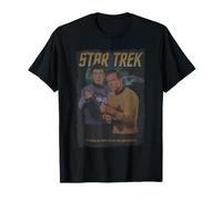 Star Trek The Original Series Retro Spock and Kirk Camiseta