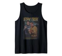 Star Trek The Original Series Retro Spock and Kirk Camiseta sin Mangas