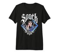 Star Trek The Original Series Spock Heavy Metal Camiseta Premium