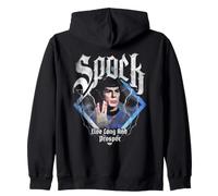 Star Trek The Original Series Spock Heavy Metal Sudadera con Capucha