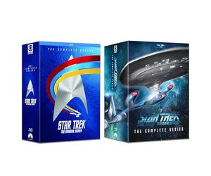 Star Trek: The Original Series + Star Trek: The Next Generation - The Adventures Of The USS Enterprise - Complete Series Blu-Ray Collection