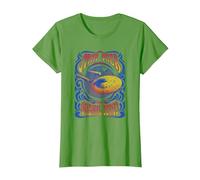 Star Trek The Original Series U.S.S. Enterprise Groovy Camiseta, Mujer, Hierba, 3XL