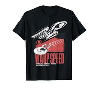 Star Trek: The Original Series Warp Speed To Boldly Go Camiseta