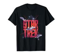 Star Trek Three Ships in Space Camiseta