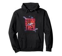 Star Trek Three Ships in Space Sudadera con Capucha