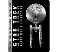 Star Trek Trilogy Limited Edition Steelbook / Import / Star Trek (2D),Star Trek Into Darkness (2D/3D), Star Trek Beyond (2D/3D) Region Free Blu Ray