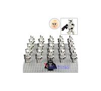 (Star Troopers-25) 21 piezas Star Wars 322 Legion Soldado Clon Bloques de construcción Miniatura Niños