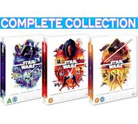 Star Wars 1-9 Complete Movie Collection Bundle (Blu-Ray, Region Free)