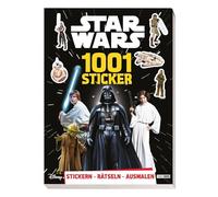 Star Wars: 1001 Sticker - Stickern - Rätseln - Ausmalen: Activityblock mit 1001 Stickern
