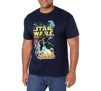 STAR WARS 16strw512wb Camisa, Azul Marino, X-Large para Hombre