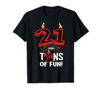 Star Wars 21st Birthday Party "21 & Tons of Fun" Darth Vader Camiseta