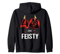 Star Wars 40th Birthday Party "40 and Feisty" Darth Vader Sudadera con Capucha