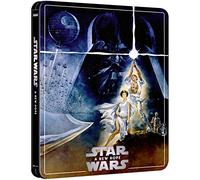 STAR WARS 4K ULTRA HD LIMITED EDITION STEELBOOK / REGION FREE / IMPORT / INCLUDES BLU RAY AND BONUS DISC