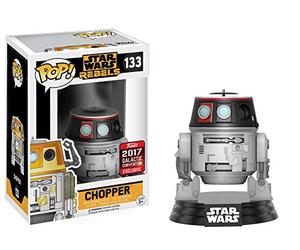 Star Wars 604331 Pop Vinyl 133 Chopper Celebration 2017 Figuras de acción
